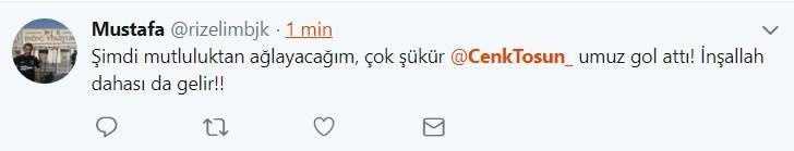 Cenk golünü attı, sosyal medya yıkıldı!