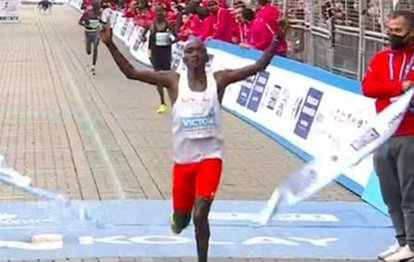 43. İstanbul Maratonu’nu erkeklerde Ugandalı atlet Victor Kiplangat kazandı!