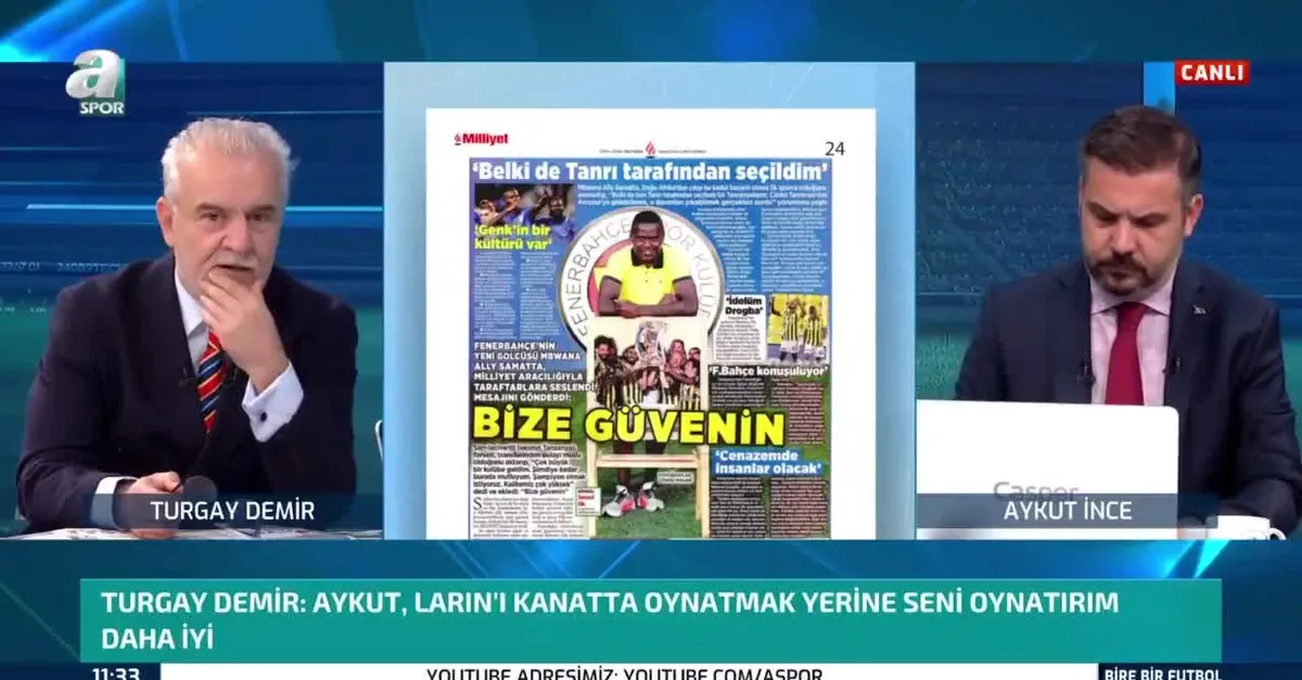 Turgay Demir: Samatta adam!