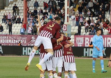 Bandırmaspor 8 maç sonra kazandı!