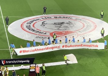 Trabzonspor Ahmet Minguzzi’yi andı!