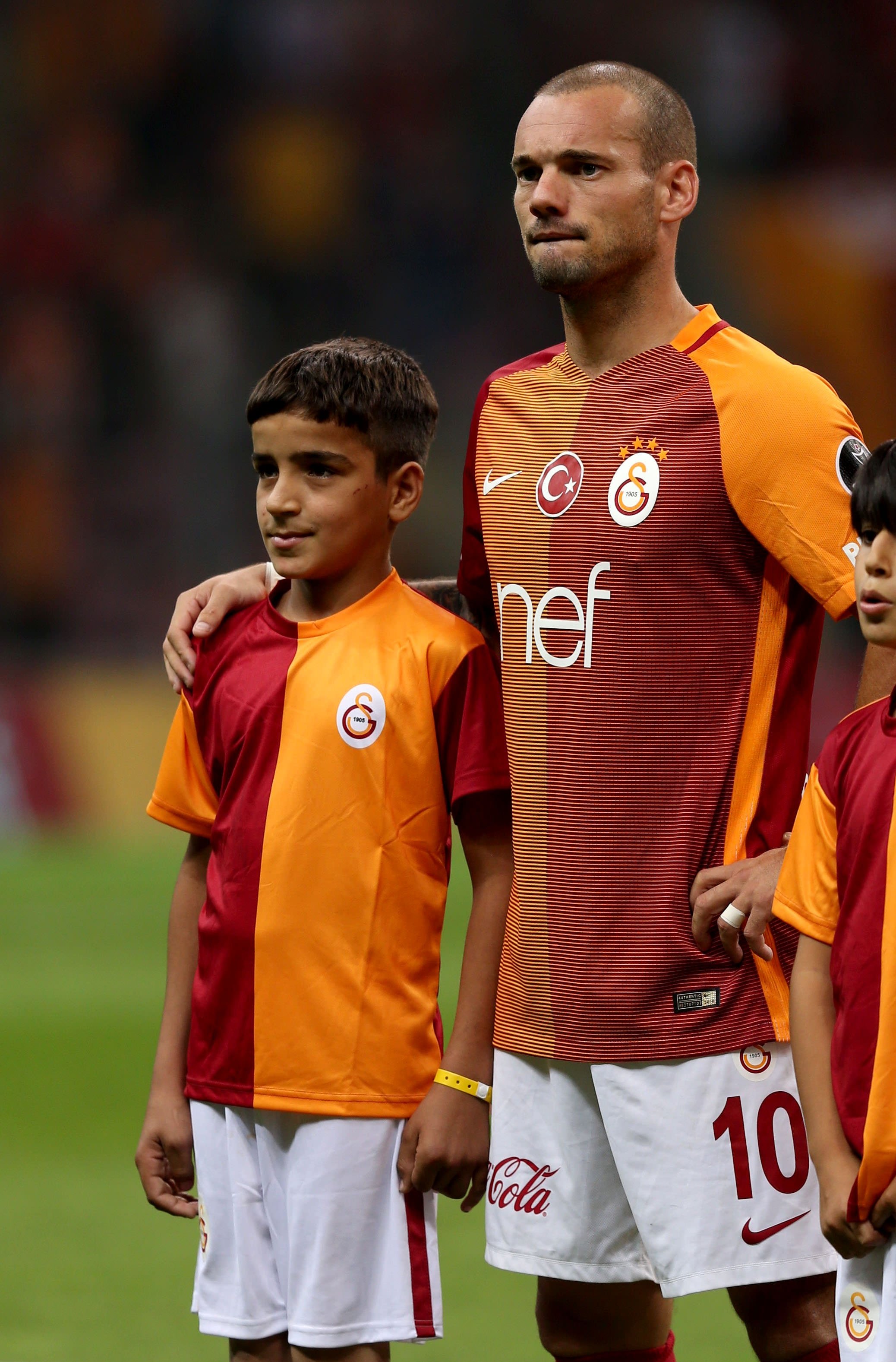 Galatasaray-Rizespor maçından kareler