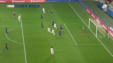 GOL | Gaziantep FK 1-0 Belediye Kütahyaspor