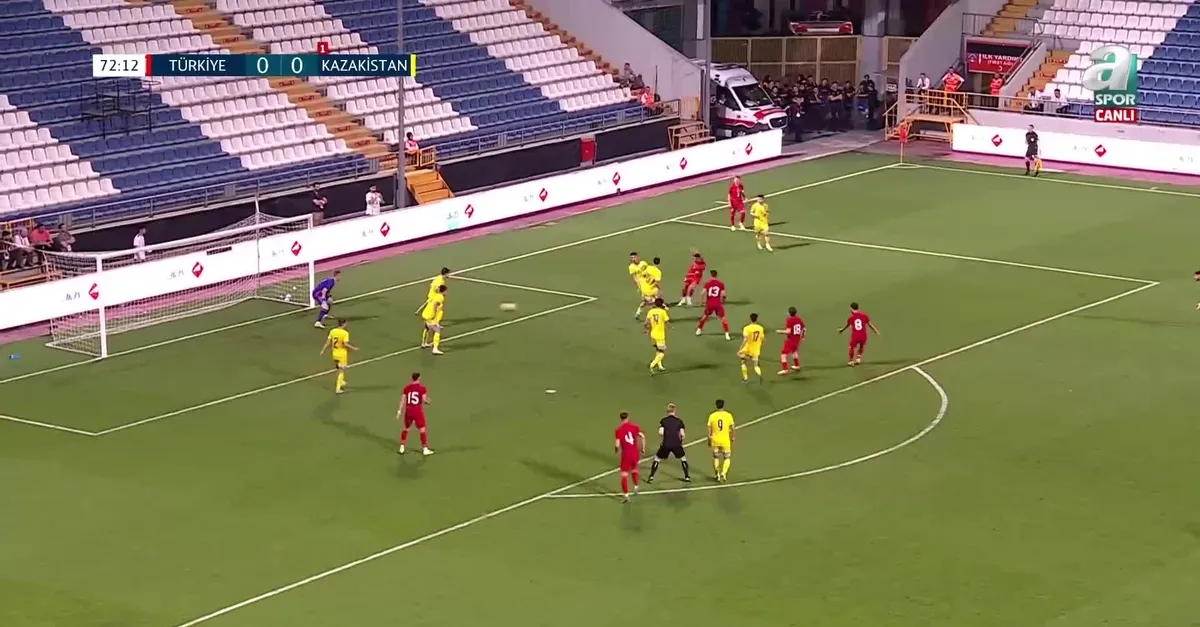 Türkiye U21 0-0 U21 Kazakistan (MAÇ ÖZETİ)