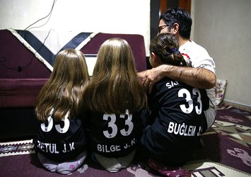 Beşiktaşlı baba üç kızına "BJK" şeklinde kodlanan isimler verdi!