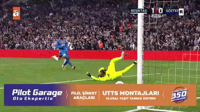 Beşiktaş 1-3 Göztepe (MAÇ ÖZETİ)
