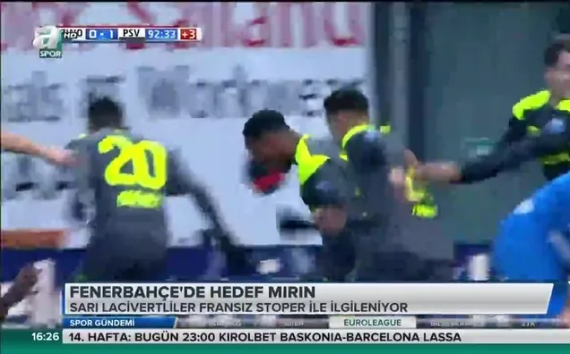 Fenerbahçe'de hedef Mirin