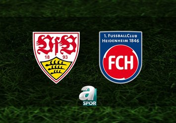 Stuttgart-Heidenheim maçı saat kaçta?