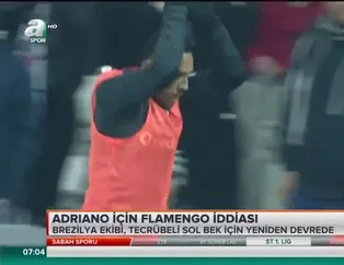 Adriano için Flamengo iddiası