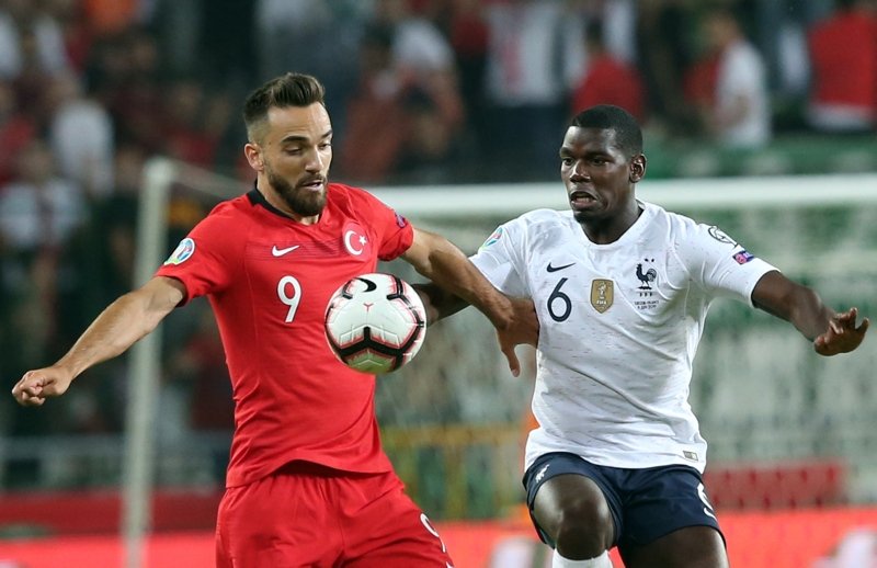 Türkiye - Fransa maçından kareler...