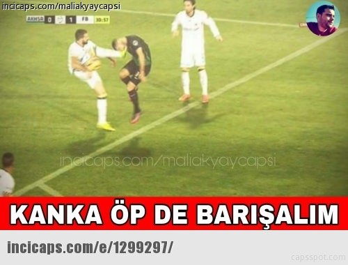 Akhisar - Fenerbahçe maçı capsleri
