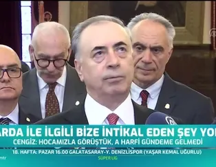 Mustafa Cengiz'den Arda Turan açıklaması