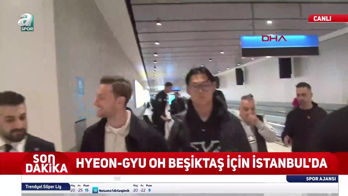 Hyeon-Gyu Oh Beşiktaş için İstanbul’da - Aspor