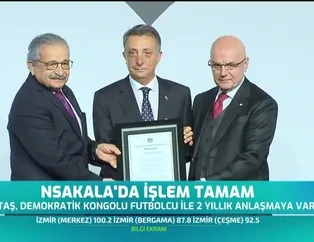 Beşiktaş'ta N'Sakala'da işlem tamam