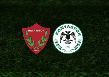 Hatayspor - Konyaspor maçı saat kaçta ve hangi kanalda?