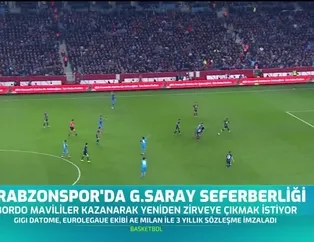 Trabzonspor'da Galatasaray seferberliği