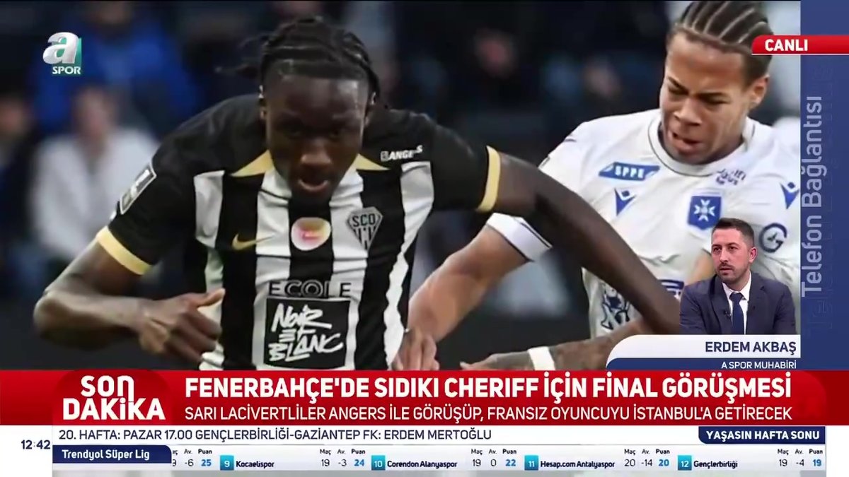 SON DAKİKA: Fenerbahçe Sidiki Cherif transferini bitiriyor! Resmi görüşmenin ardından… - Aspor