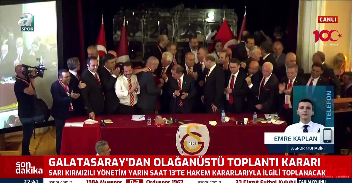 G.Saray olağanüstü toplantı kararı aldı!