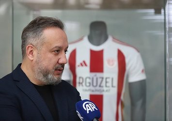 Antalyaspor Başkanı Boztepe'den G.Saray maçı açıklaması