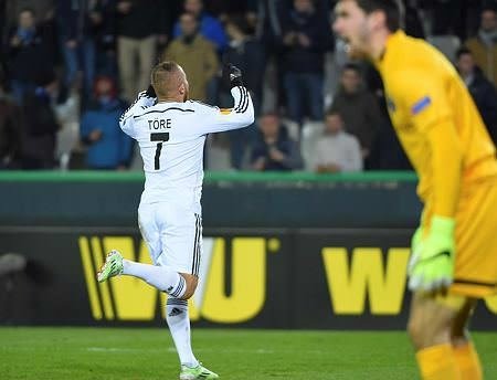 C.Brugge-Beşiktaş maçından kareler