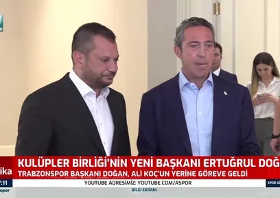 Kulüpler Birliği'nin yeni başkanı Ertuğrul Doğan! İşte ilk sözleri