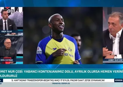 Ahmet Nur Çebi'den Talisca itirafı!