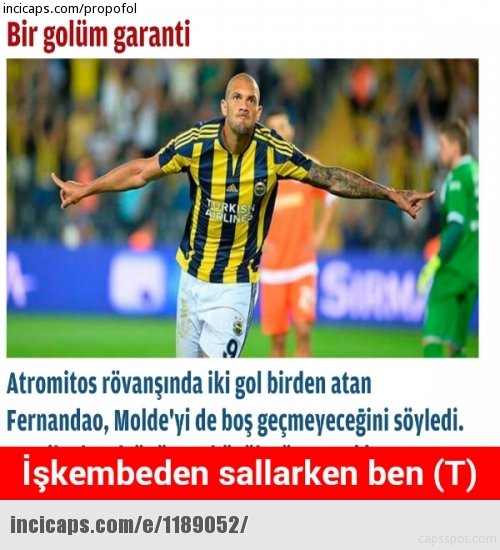 Fenerbahçe  - Molde maçının capsleri