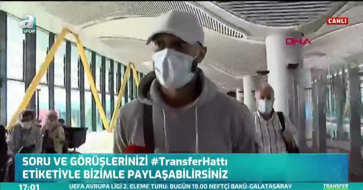 Trabzonspor'un yeni transferi İstanbul'a geldi
