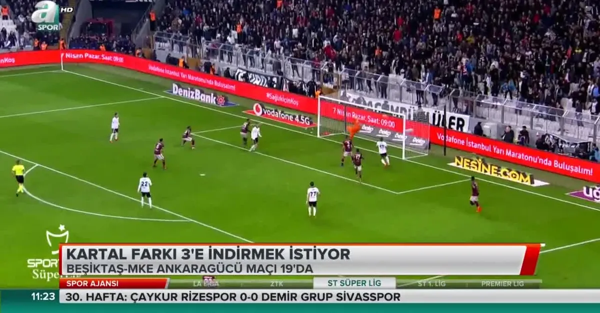 Beşiktaş farkı 3'e indirmek istiyor