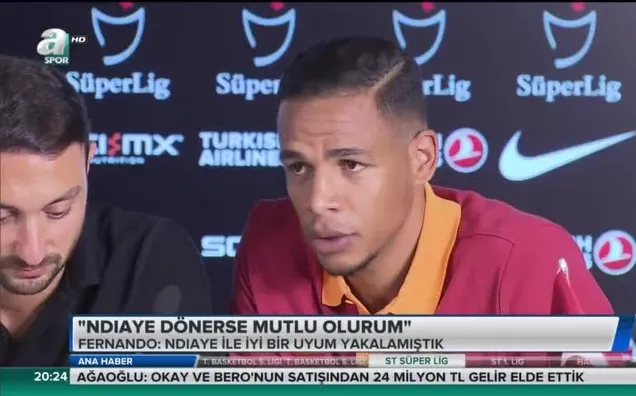Fernando: "Ndiaye geri dönerse mutlu olurum"