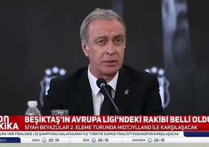 Beşiktaş'tan kura sonrası ilk açıklama!