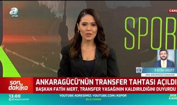 ''Transfer tahtasını kaldırdık'