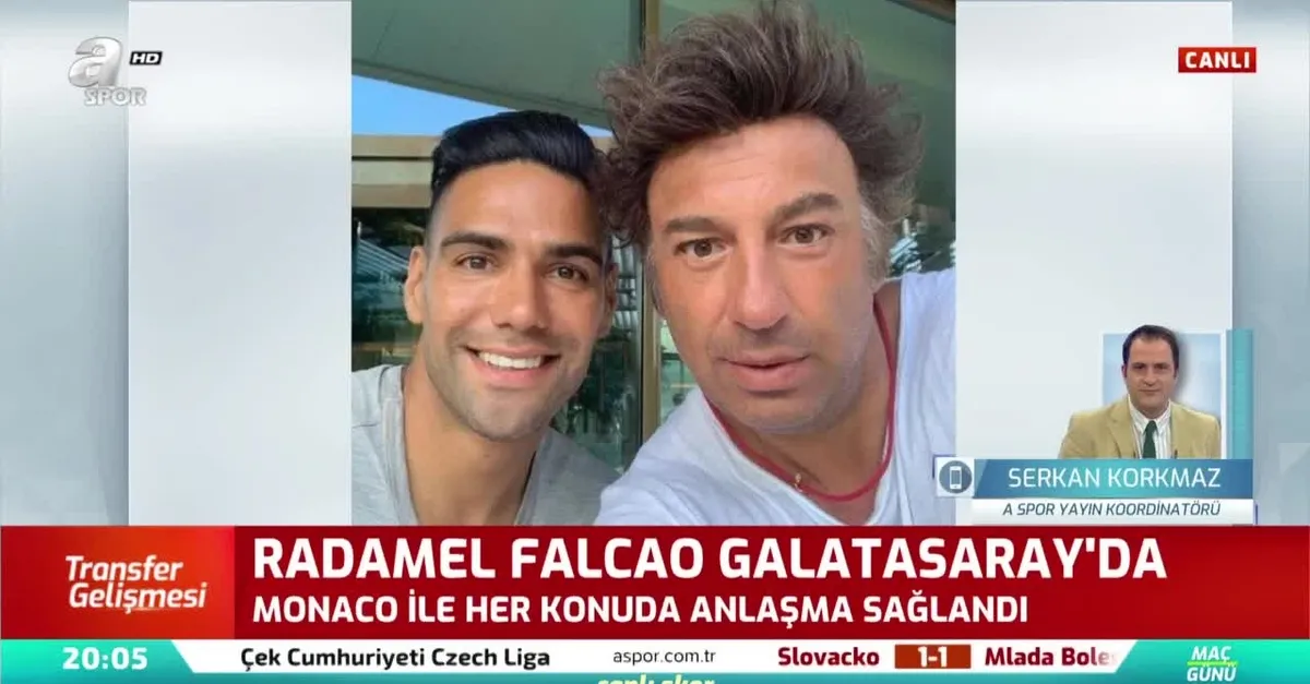 Radamel Falcao, Galatasaray'da!