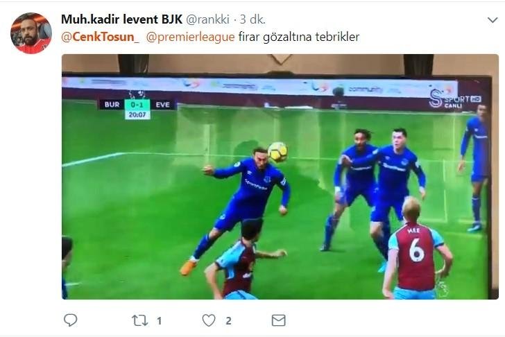 Cenk golünü attı, sosyal medya yıkıldı!