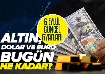 Canlı altın ve döviz kuru takibi 6 Eylül 2025