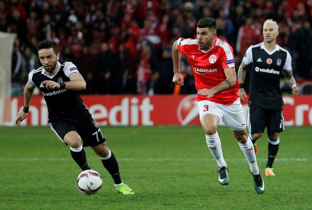 Hapoel Beer Sheva - Beşiktaş maçından kareler