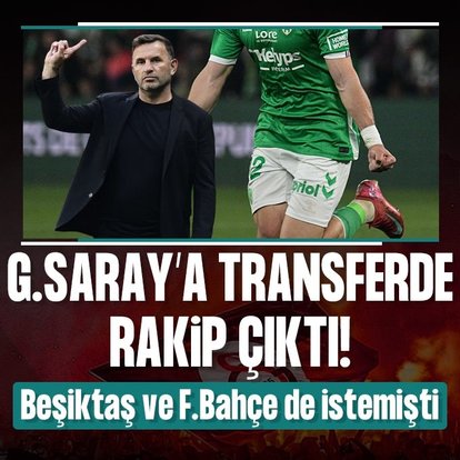 Galatasaray’a transferde yeni rakip!