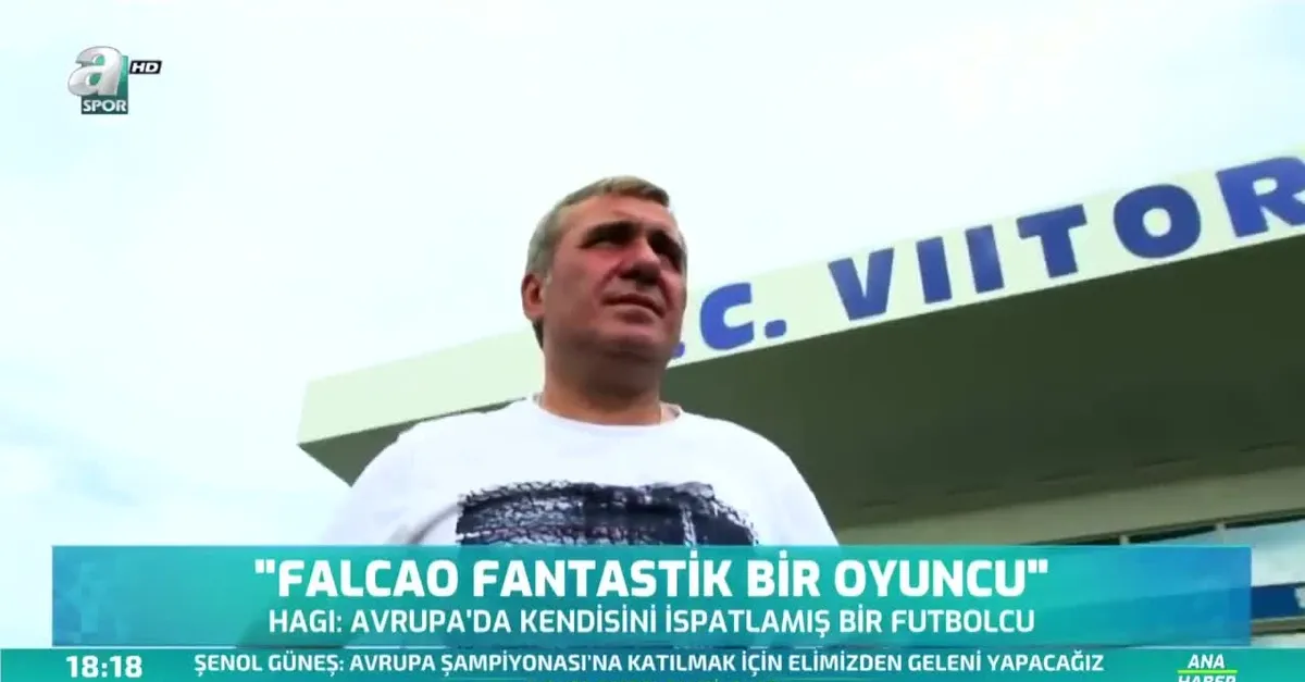 Hagi'den Falcao sözleri!