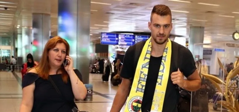 Fenerbahçe'nin yeni transferi Guduric İstanbul'da