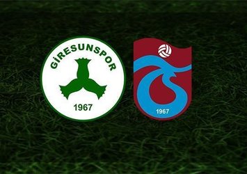 Giresunspor - Trabzonspor maçı saat kaçta ve hangi kanalda?