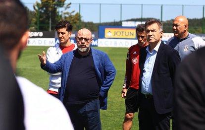 Beşiktaşlı yöneticiler Ankaragücü maçı öncesi takımla buluştu!