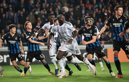 Club Brugge 1-1 Beşiktaş MAÇ SONUCU-ÖZET Kartal Belçika’da pes etmedi!