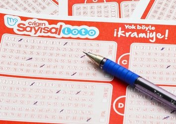 İşte Sayısal Loto sonuçları!