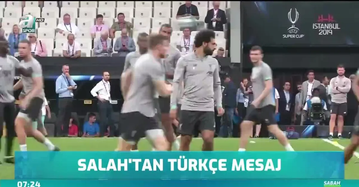 Salah'tan Türkçe mesaj