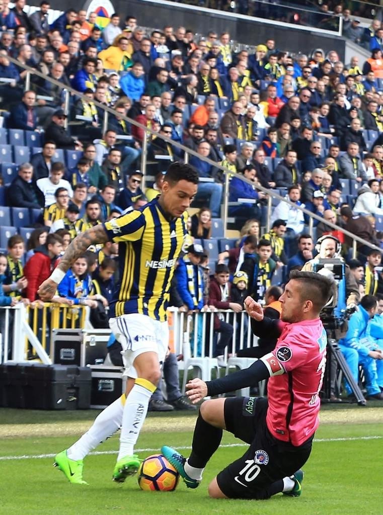 Fenerbahçe - Kasımpaşa maçından kareler