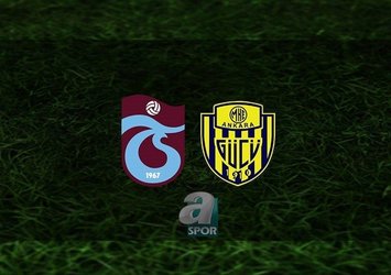 Trabzonspor - Ankaragücü | CANLI