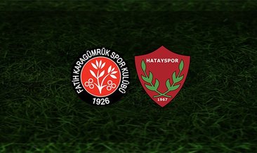 Karagümrük - Hatayspor maçı saat kaçta ve hangi kanalda?