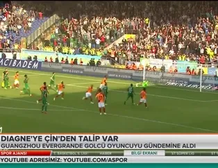 Diagne'ye Çin'den talip var