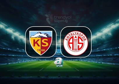 Kayserispor-Antalyaspor | CANLI