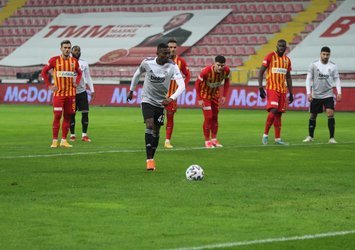 Kayserispor Beşiktaş maçında penaltı kararı! İşte o pozisyon